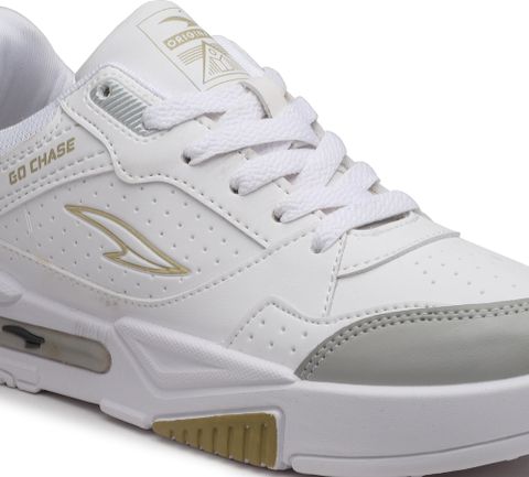 Asian Mexico-01 Chunky Sneakers for Men (White, Grey, UK 9) - Image 7