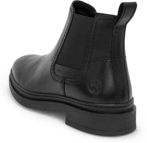 THOMAS CRICK Genuine Leather Chelsea Boots with Dual-Tone Finish and Enhanced Comfort Boots For Men (Black , 8) - Image 7