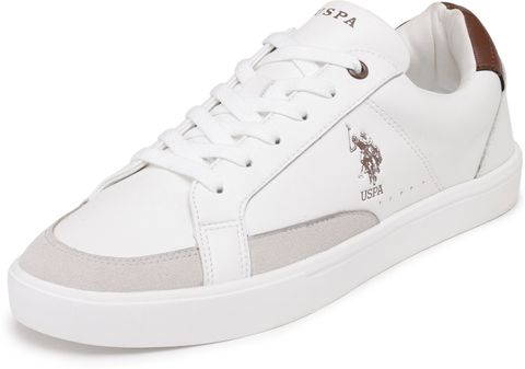 U.S. POLO ASSN. Men's White Sneakers (Size 10) - Image 8