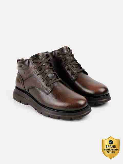 MOCHI Boots For Men (Brown , 8) - Image 5