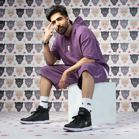 PUMA RBD GAME X HARRDY SANDHU High Tops For Men (Black , 7) - Image 4