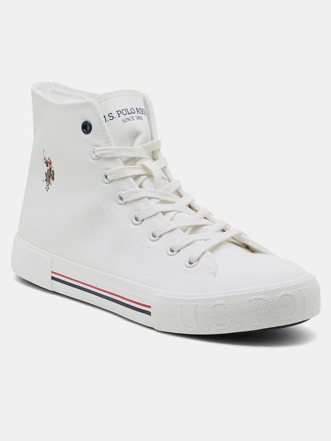 U.S. POLO ASSN. VLAIR 2.0 Sneakers, Off White, Size 10 - Image 7