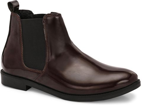 Pocy Shoes Men's Brown Chelsea Boots (Size 8) - Image 8