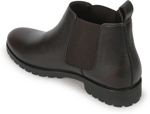 LIBERTY Casual Lightweight Comfortable Boots for Men (Brown, 6) - Image 7