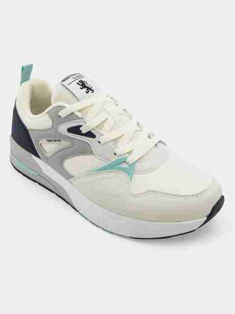 RED TAPE Men's Navy Beige Sneakers (Size 8) - Image 5