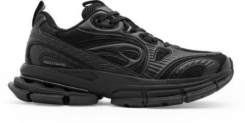 RED TAPE Men's Black Sneakers, Size 6 - Image 6