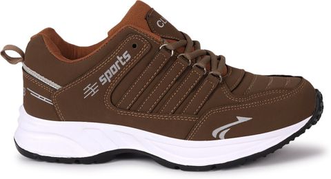 CLYMB Synthetics /Walking Shoes/Outdoor Lightweight Eva Running Running Shoes For Men (Brown , 12) - Image 7