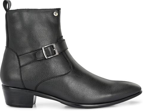 EL PASO Trendy Ankle-Length Boots for Men | Stylish Casual & Semi-Formal Footwear Boots For Men (Black , 7) - Image 8