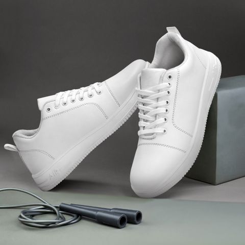 BLANCCY Sneakers For Men (White , 9) - Image 4