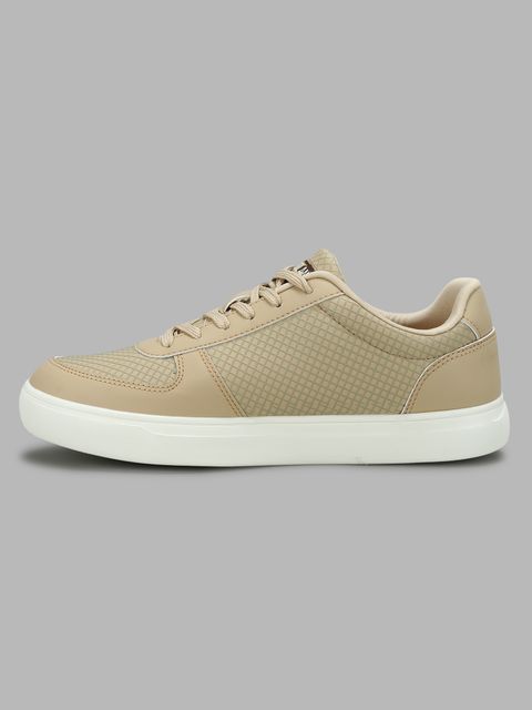 WOODLAND Men's Beige Casual Sneakers (Size 7) - Image 6