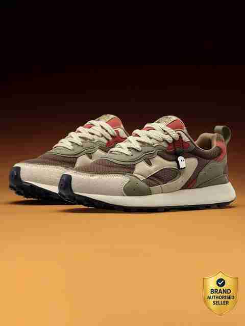 The Souled Store Sneakers For Men (Brown , 7) - Image 5