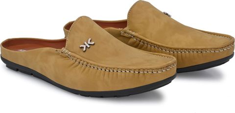 KILLER KL8044 Lightweight Casual Loafers for Men (Beige, UK 7) - Image 3