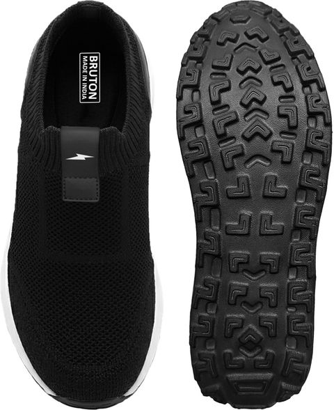BRUTON MOVEX - Running Shoes | Lightweight EVA Sole | Breathable Mesh | Running Shoes For Men (Black , 8) - Image 8