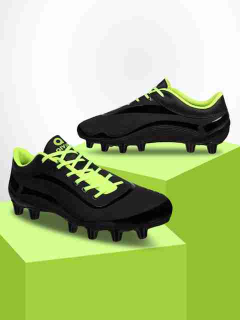AIVIN Firststrike Football STUD Football Shoes For Men (Black , 8) - Image 3