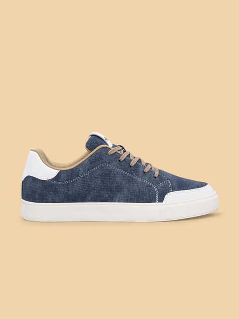 HRX by Hrithik Roshan Sneakers For Men (Blue, White , 10) - Image 7