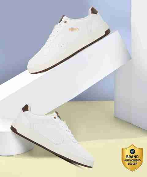 PUMA Court Classic Sneakers for Men (White, UK 7) - Image 5