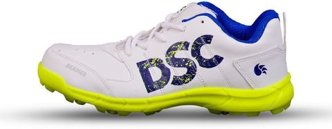 DSC Beamer Cricket Shoes for Men (White, Size 9) - Image 7