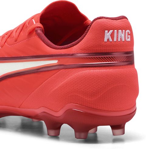 PUMA KING MATCH FG/AG Football Shoes For Men (Red , 9) - Image 8