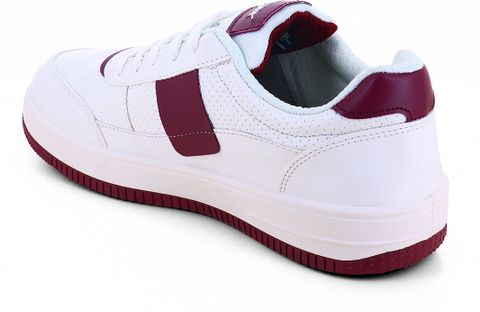 Sparx SM 9118 | Stylish, Comfortable | Sneakers For Men (Off White, Maroon , 7) - Image 8