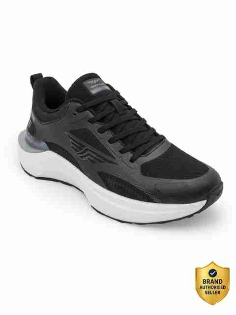RED TAPE Men's Walking Shoes White Black Size 8 - Image 5