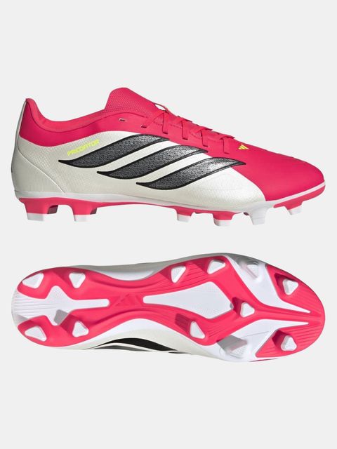 ADIDAS PREDATOR CLUB FG/MG Football Shoes For Men (Red , 11) - Image 8