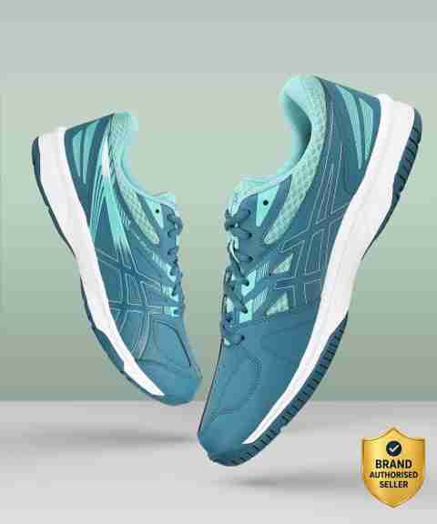 Asics COURT REFLEX Running Shoes For Men (Green , 9) - Image 5