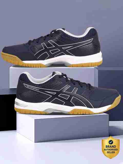 Asics GEL-COURTMOV Badminton Shoes Men Blue Size 6 - Image 5