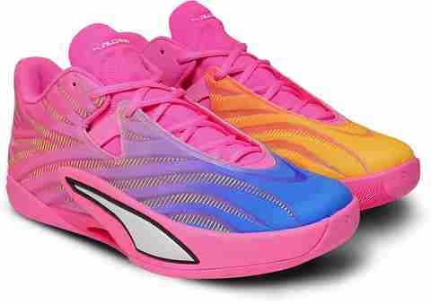 PUMA All-Pro NITRO 2 Elite Basketball Shoes For Unisex (Pink , 11) - Image 3