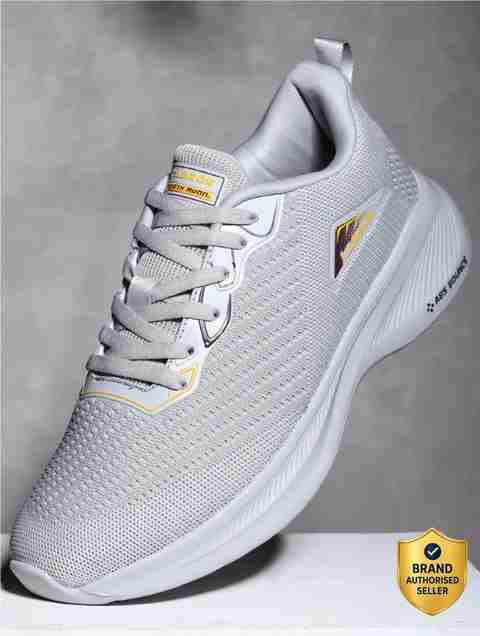 Abros INTER CEPTOR-3 Sneakers for Men (Grey, Size 10) - Image 5