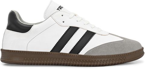 TROTUS Sneakers For Men (White, Black , 9) - Image 8