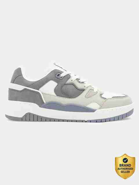 RED TAPE Men's Casual Sneakers Grey Blue Size 8 - Image 2