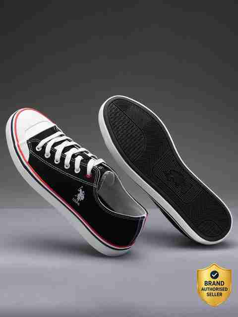 U.S. POLO ASSN. KENNA 2.0 Sneakers For Men (Black , 8) - Image 5
