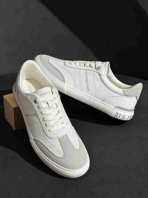 U.S. POLO ASSN. GIAN 4.0 Sneakers For Men (White , 8) - Image 5