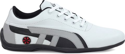 BeeOne Sneakers for Men (White, Size 8) - Image 8