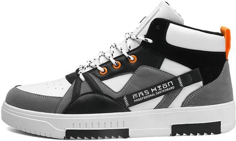Layasa New Fashion Sneakers For Men (Black , 8) - Image 7