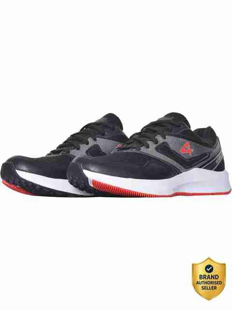SEGA Men's Comfort Lightweight Sports Shoes | Gym, Jogging, Walking & Multipurpose Running Shoes For Men (Black , 9) - Image 5