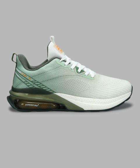 Abros QUID PRO Running Shoes for Men (Green, 9) - Image 5