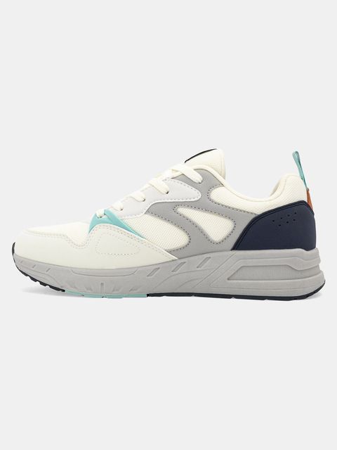 RED TAPE Men's Navy Beige Sneakers (Size 8) - Image 8