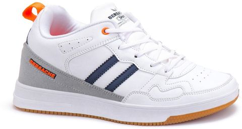 BERSACHE Men's White Casual Sneakers (Size 7) - Image 4