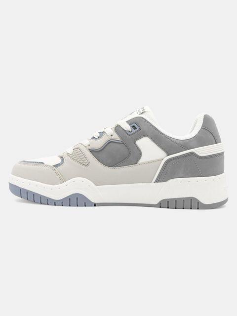 RED TAPE Men's Casual Sneakers Grey Blue Size 8 - Image 4