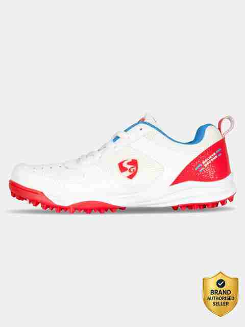 SG FUSION Cricket Shoes For Men (Red , 6) - Image 5