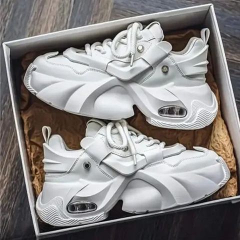 GANARRUK Trending Llifestyle Casual Shoes Sneakers For Men Sneakers For Men (White , 9) - Image 6