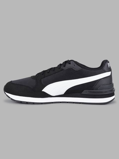 PUMA ST Runner v4 Mesh Sneakers For Men (Black , 10) - Image 7