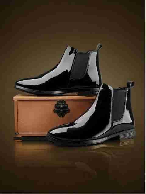 LOOMOR Boots For Men (Black , 7) - Image 5