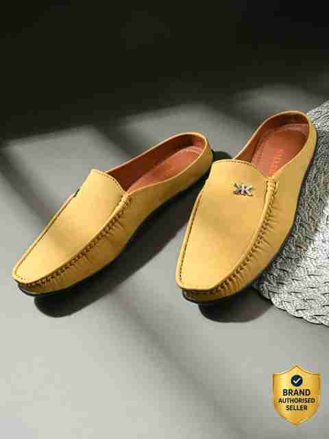KILLER KL8044 Lightweight Casual Loafers for Men (Beige, UK 7) - Image 2