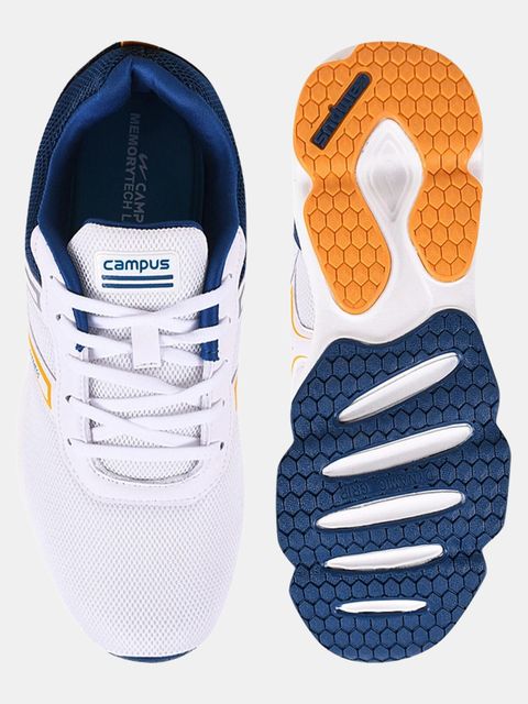 CAMPUS HURRICANE Running Shoes (White, UK 9) - Image 6