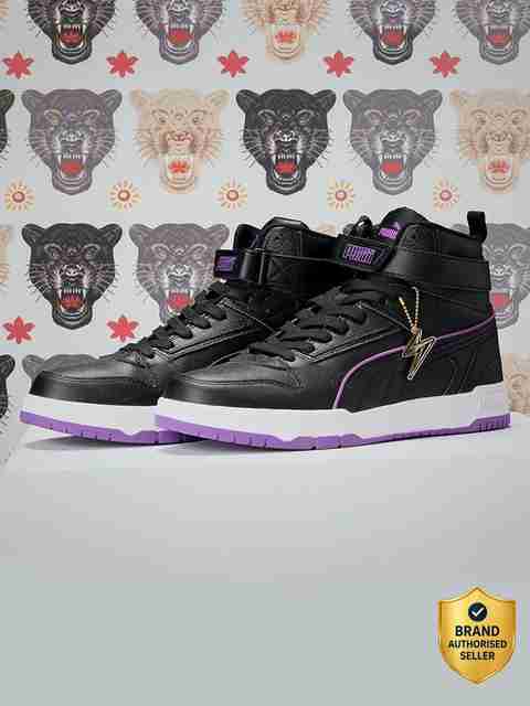 PUMA RBD GAME X HARRDY SANDHU High Tops For Men (Black , 7) - Image 3