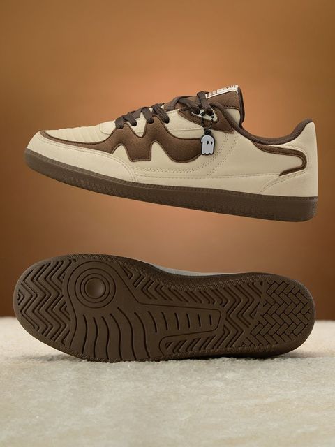 The Souled Store Sneakers For Women (Beige , 5) - Image 3
