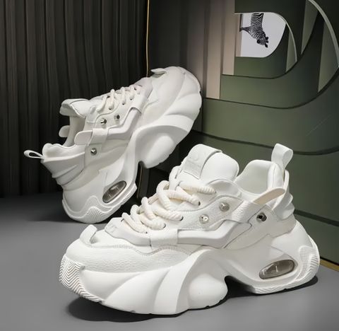Onmac enterprises sneakers for men Sneakers For Men (White , 8) - Image 3
