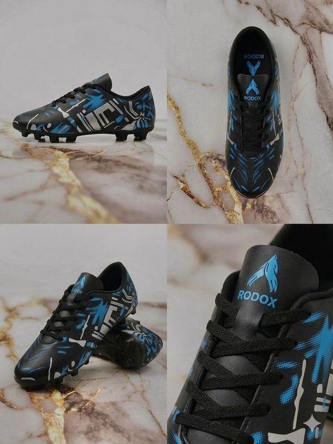 rodox HYPER Football Shoes Men Black Size 10 - Image 8